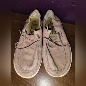 Pink Hey Dude Wendy Youth Size 2